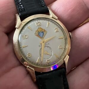 1957 Bulova with Fang Lugs & KofC logo